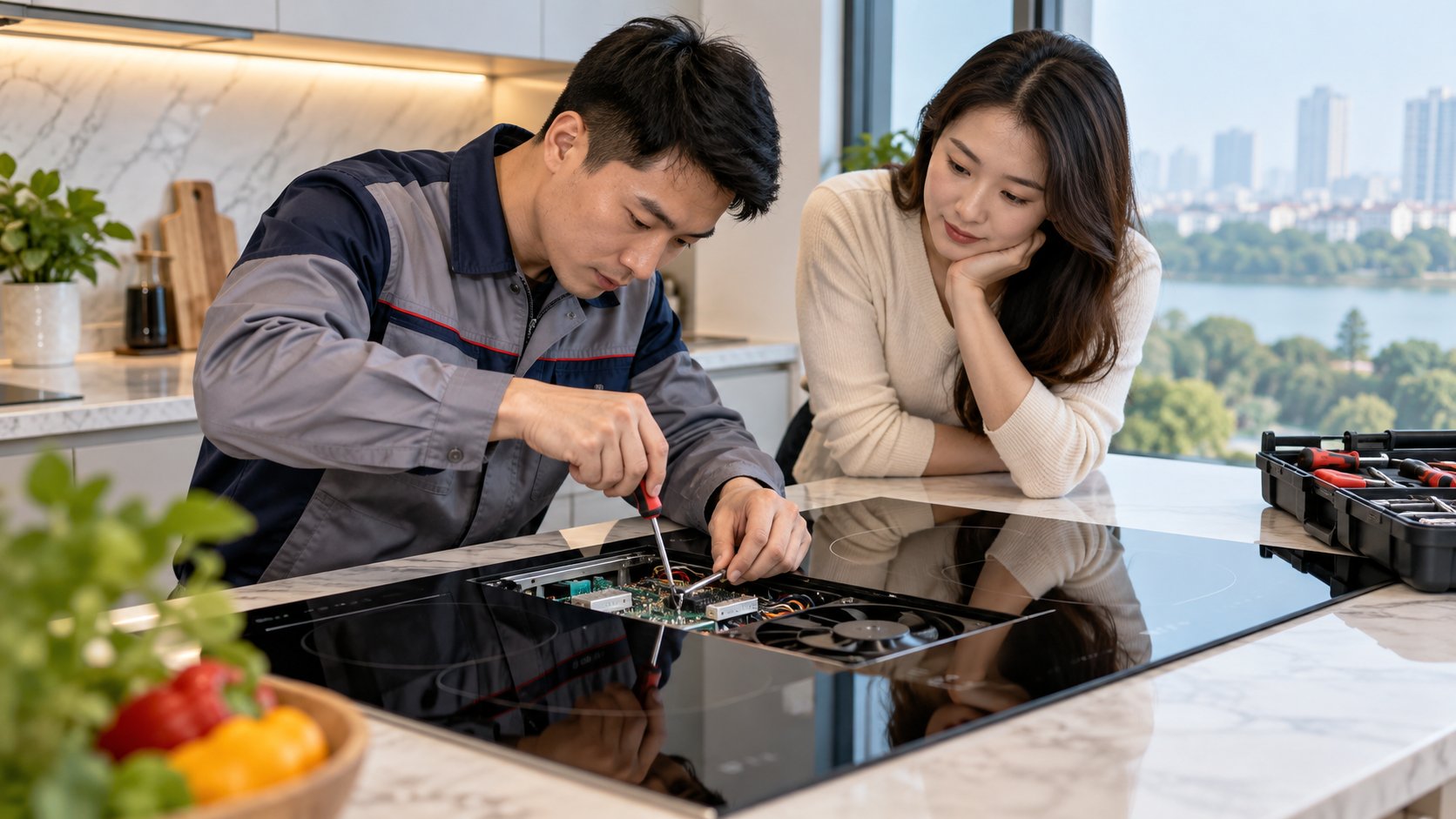 Sửa bếp từ Bosch tại Hà Nội: Cách đặt lịch đúng 1 Sửa bếp từ Bosch tại Hà Nội: Cách đặt lịch đúng