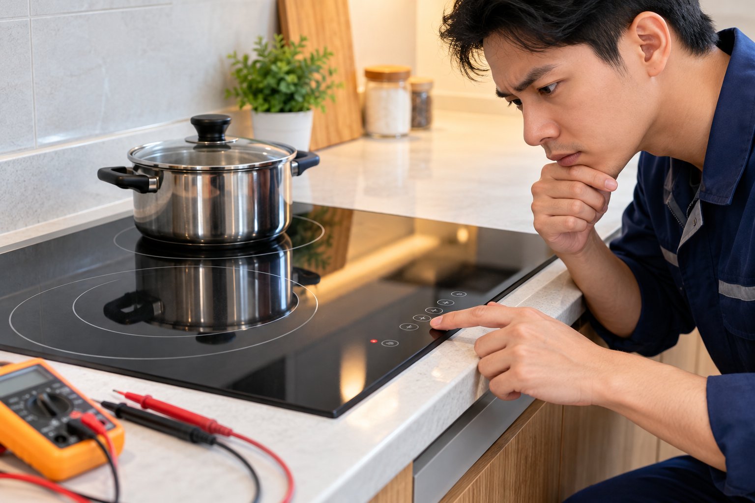 Bếp hồng ngoại bật nhưng không nóng: Cách kiểm tra 1 Bếp hồng ngoại bật nhưng không nóng: Cách kiểm tra