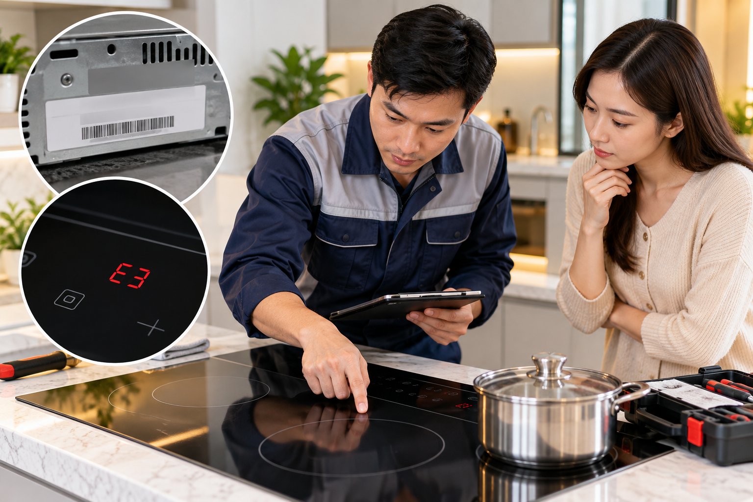 Sửa bếp từ Electrolux tại Hà Nội: cần cung cấp gì? 1 Sửa bếp từ Electrolux tại Hà Nội: cần cung cấp gì?