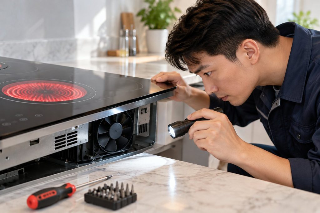 Quạt bếp hồng ngoại không chạy: Kiểm tra thế nào? 4 Quạt bếp hồng ngoại không chạy: Kiểm tra thế nào?