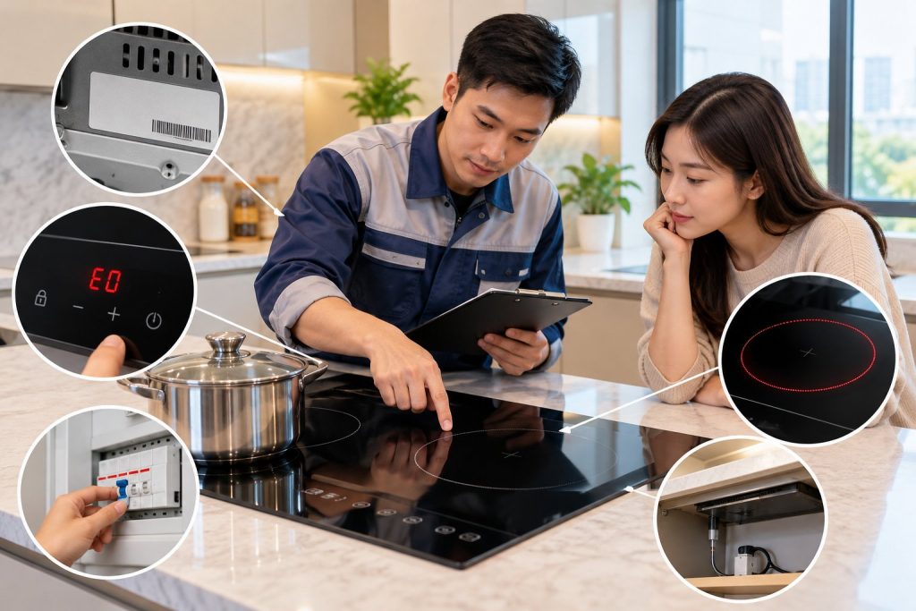 Sửa bếp từ Chefs tại Hà Nội: Cần chuẩn bị gì?