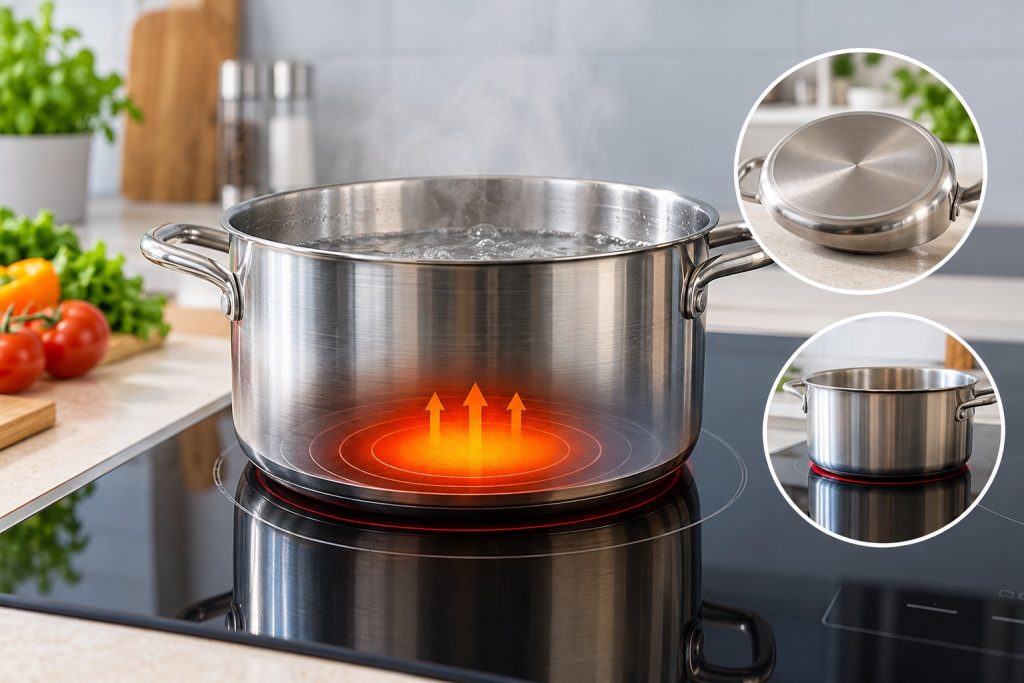 Bếp từ chỉ nóng ở giữa đáy nồi: Cách kiểm tra 4 Bếp từ chỉ nóng ở giữa đáy nồi: Cách kiểm tra