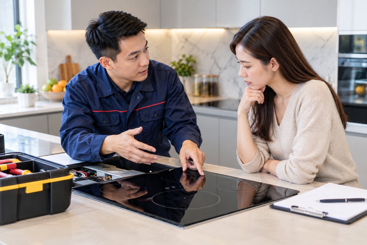 Nên sửa hay thay mới bếp từ? Khung đánh giá 4 Ảnh minh hoạ: Nên sửa hay thay mới bếp từ? Khung đánh giá