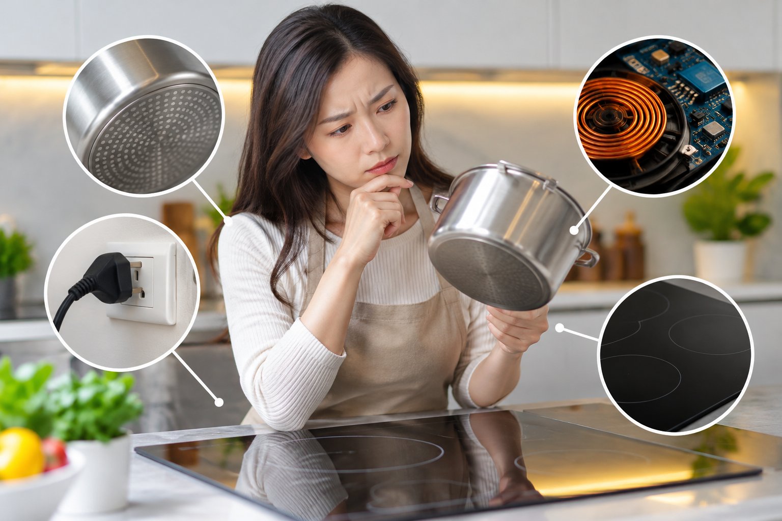 Bếp từ phát xung ngắt quãng: Khi nào là lỗi? 3 Ảnh minh hoạ: Bếp từ phát xung ngắt quãng: Khi nào là lỗi?