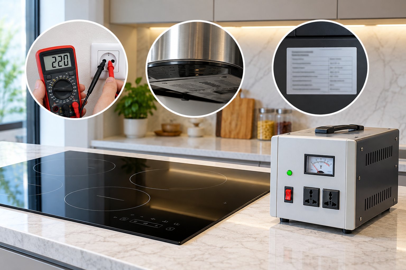 Bếp từ có cần dùng ổn áp không? Cách xác định 3 Ảnh minh hoạ: Bếp từ có cần dùng ổn áp không? Cách xác định