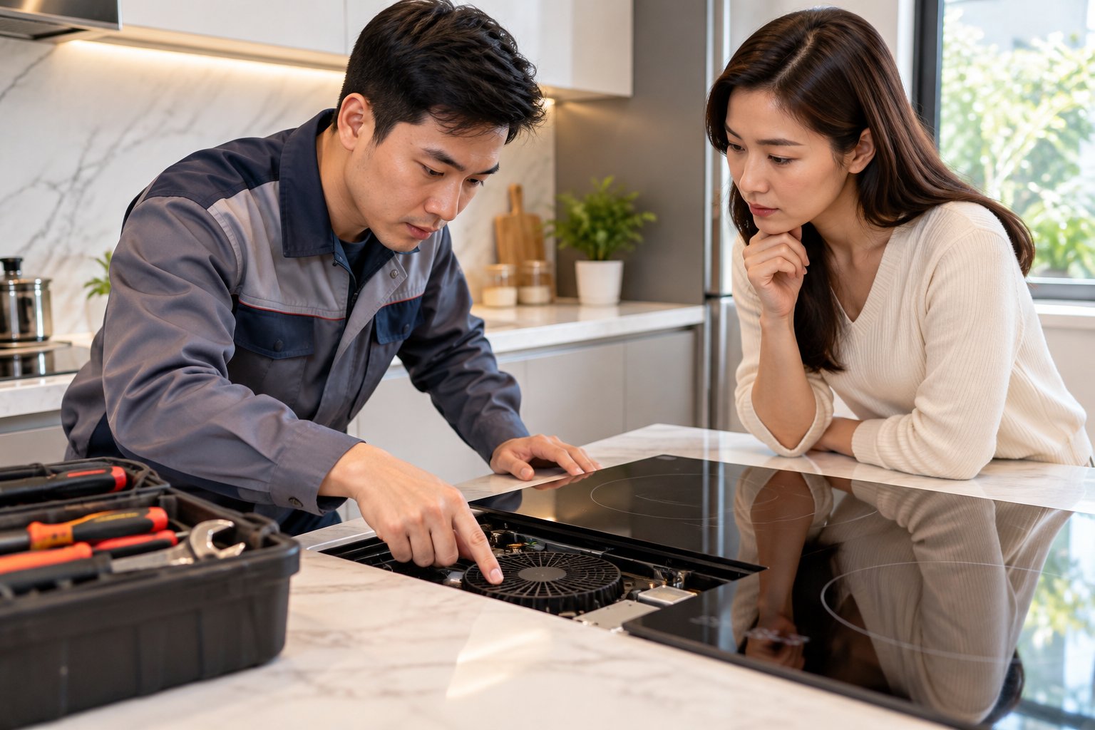Quạt bếp từ chạy mãi sau khi tắt: Có hỏng không? 4 Ảnh minh hoạ: Quạt bếp từ chạy mãi sau khi tắt: Có hỏng không?