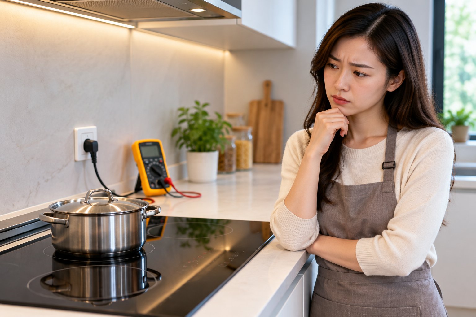 Bếp từ có cần dùng ổn áp không? Cách xác định 2 Ảnh minh hoạ: Bếp từ có cần dùng ổn áp không? Cách xác định