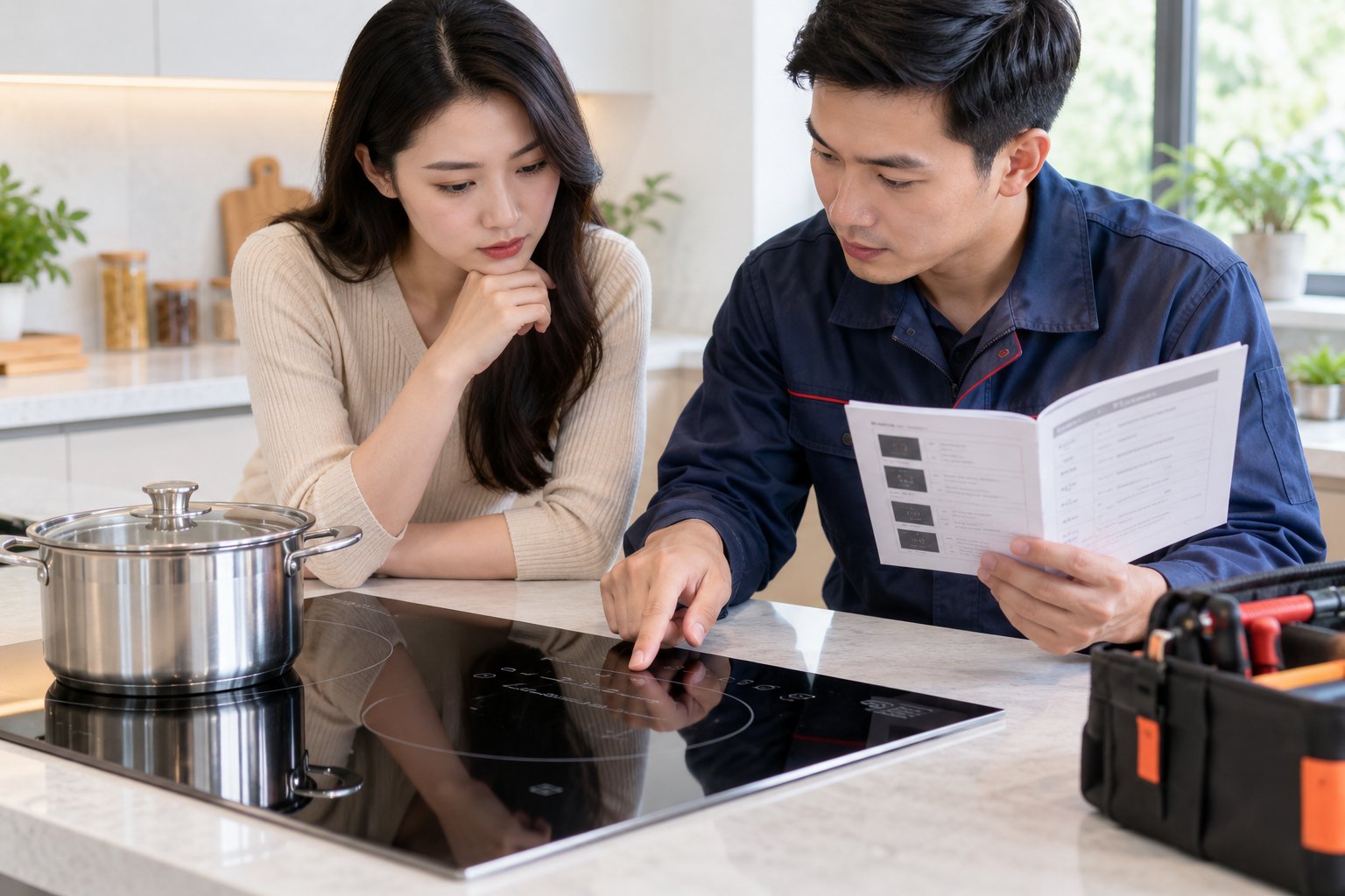 Bếp từ đang nấu tự tắt: Cách kiểm tra an toàn 3 Ảnh minh hoạ: Bếp từ đang nấu tự tắt: Cách kiểm tra an toàn