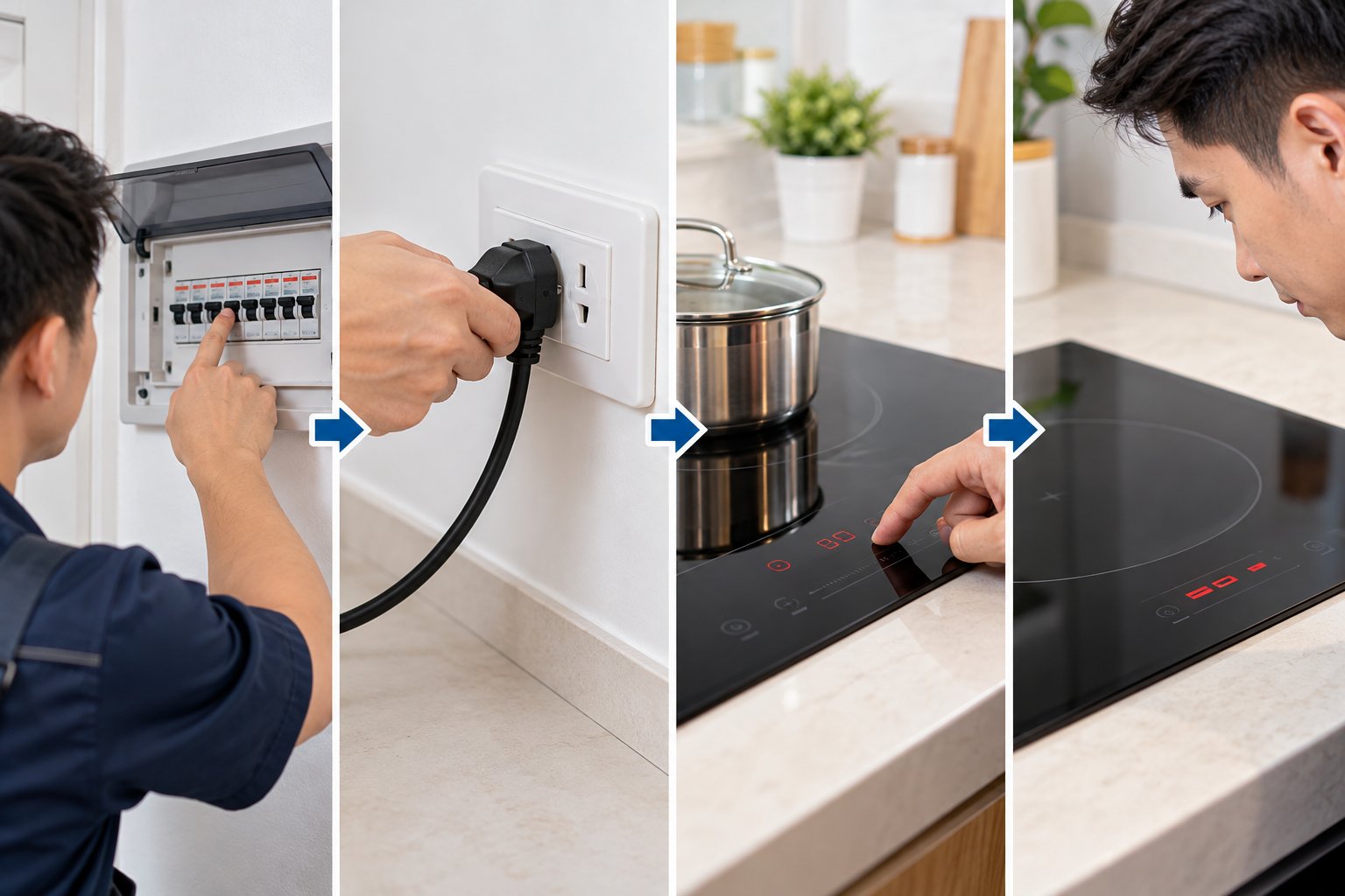 Bếp từ lỗi sau khi mất điện: Kiểm tra an toàn 2 Ảnh minh hoạ: Bếp từ lỗi sau khi mất điện: Kiểm tra an toàn