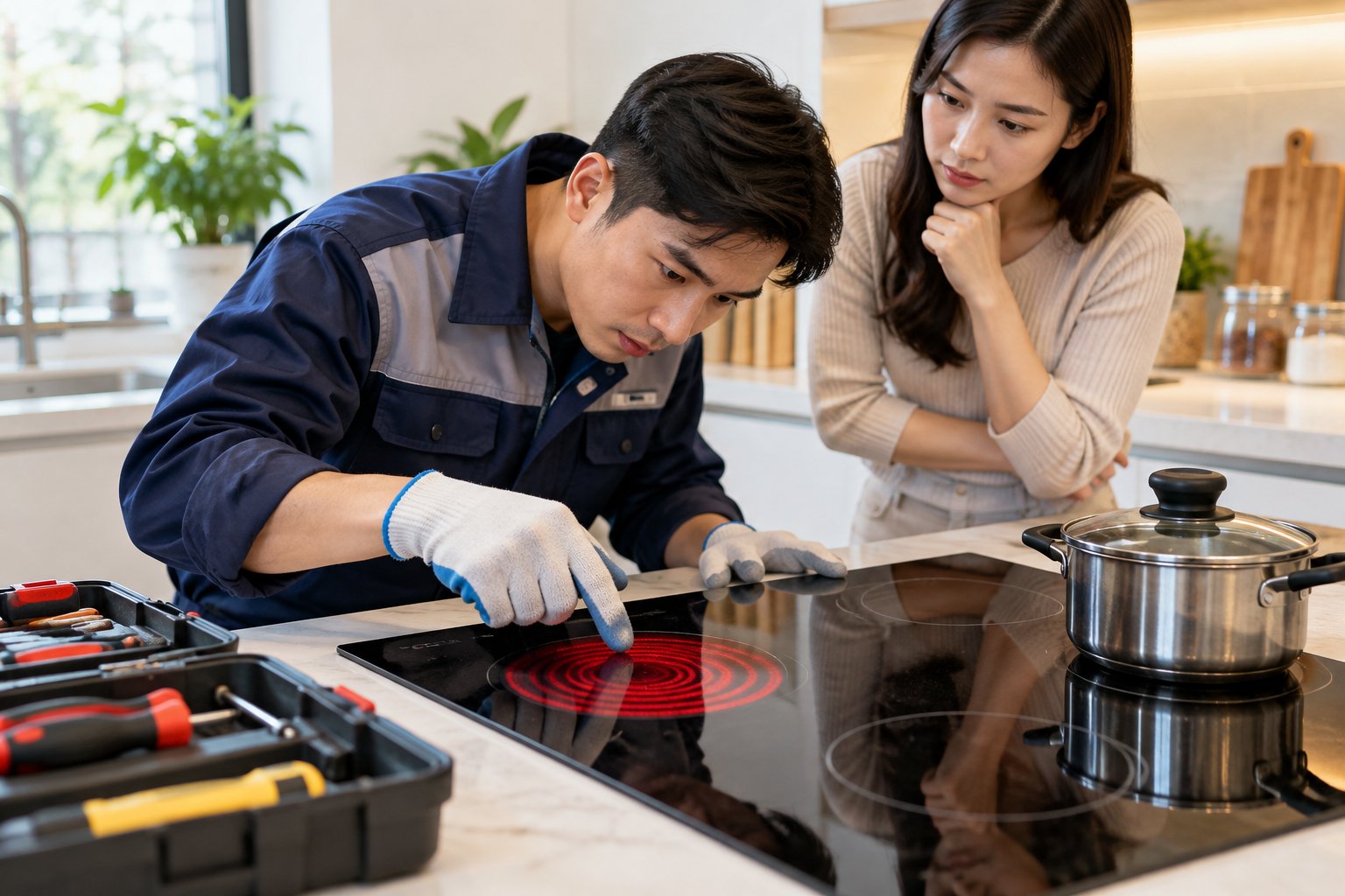 Bếp hồng ngoại nóng không đều: Cách kiểm tra an toàn 4 Ảnh minh hoạ: Bếp hồng ngoại nóng không đều: Cách kiểm tra an toàn