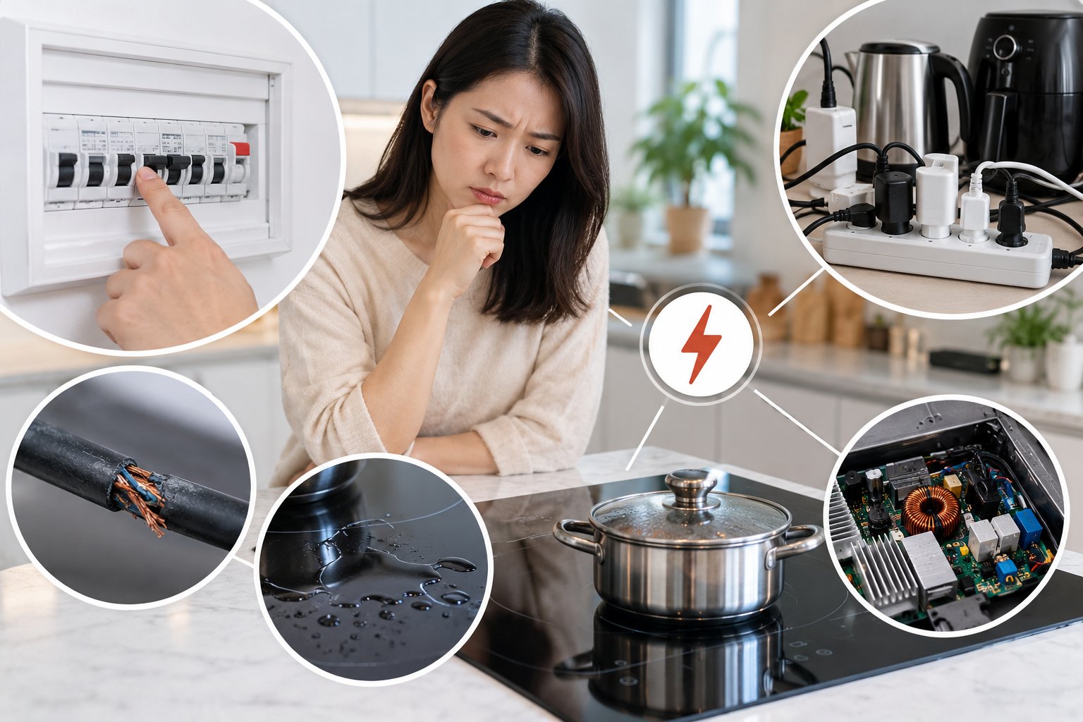 Bếp từ làm nhảy aptomat: Cách kiểm tra an toàn 3 Ảnh minh hoạ: Bếp từ làm nhảy aptomat: Cách kiểm tra an toàn