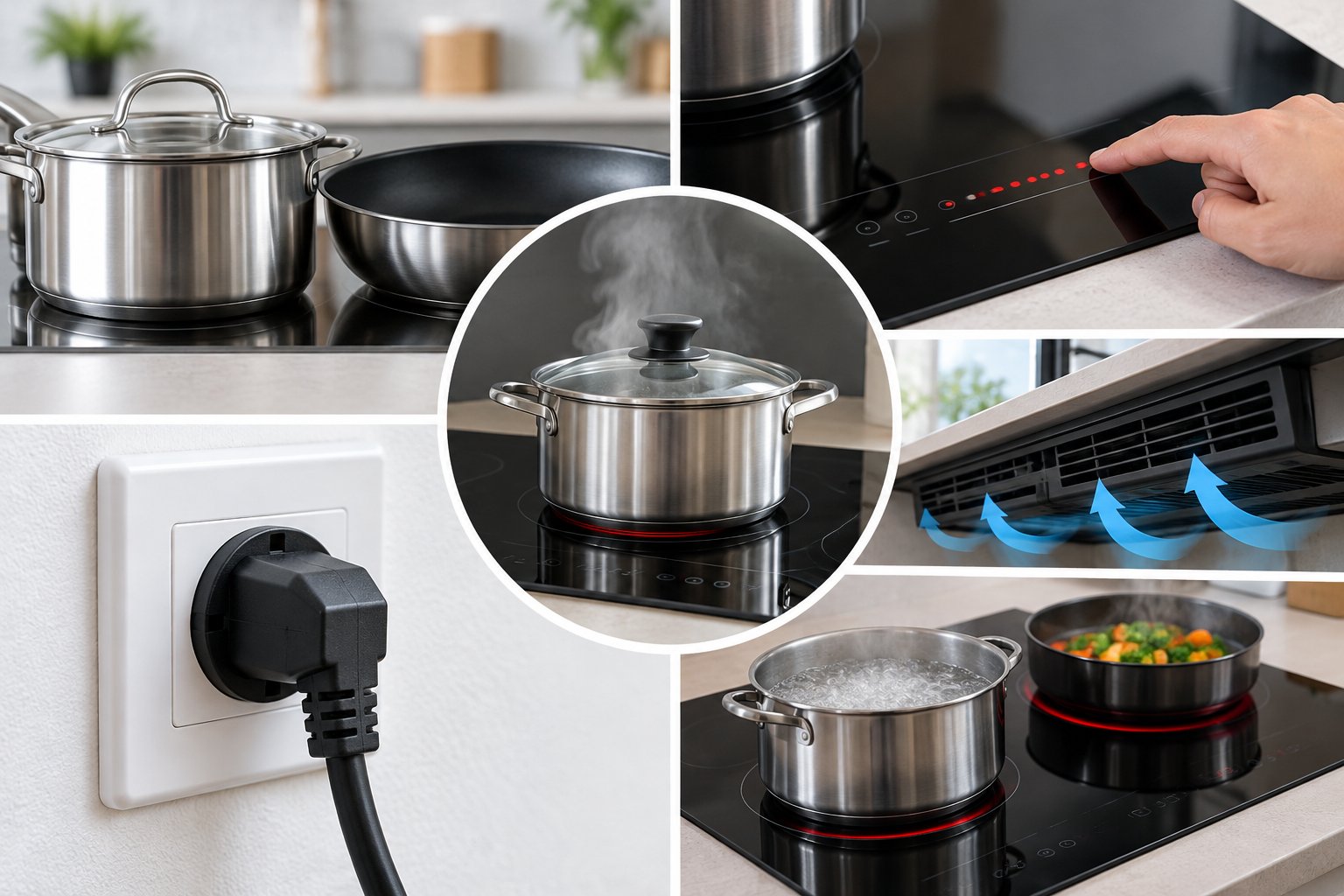 Bếp từ nóng chậm dù nhận nồi: Nguyên nhân và cách kiểm tra 2 Ảnh minh hoạ: Bếp từ nóng chậm dù nhận nồi: Nguyên nhân và cách kiểm tra