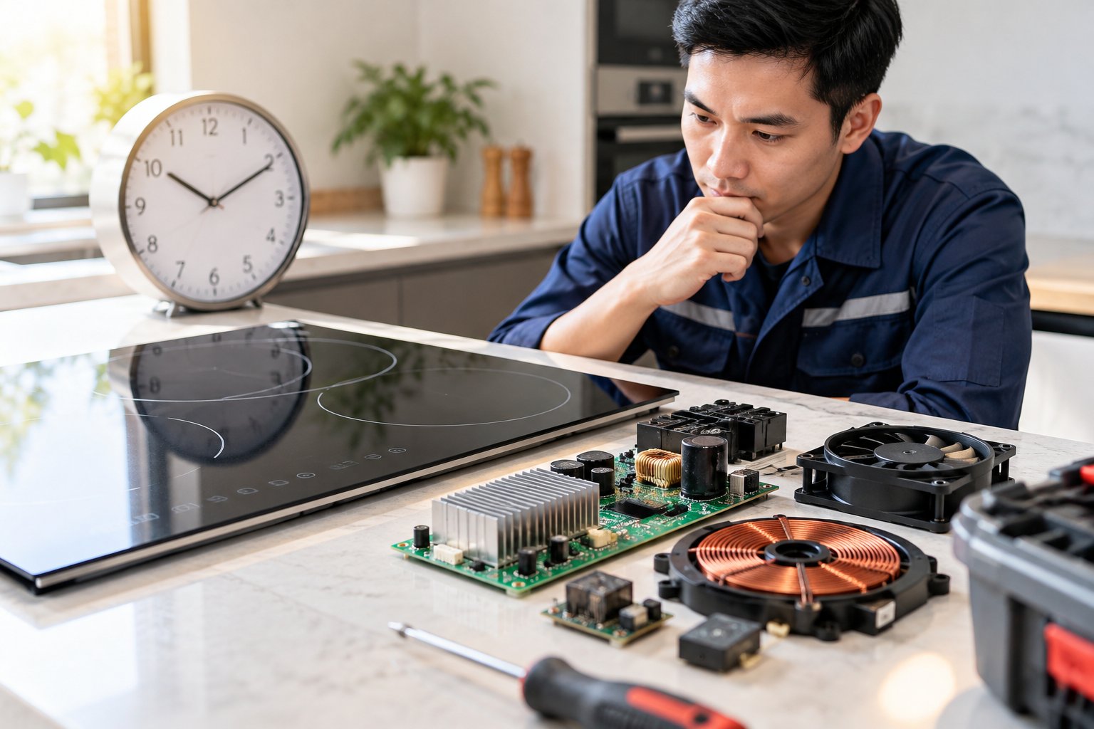 Sửa bếp từ mất bao lâu? Các mốc cần hỏi rõ 3 Ảnh minh hoạ: Sửa bếp từ mất bao lâu? Các mốc cần hỏi rõ