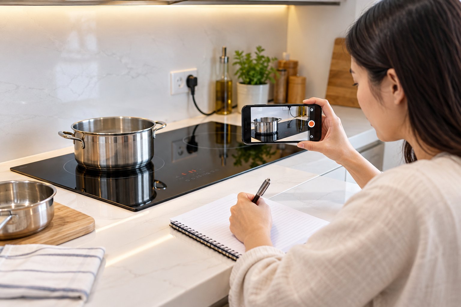 Bếp từ lỗi chập chờn: cách ghi lại để thợ chẩn đoán 2 Ảnh minh hoạ: Bếp từ lỗi chập chờn: cách ghi lại để thợ chẩn đoán