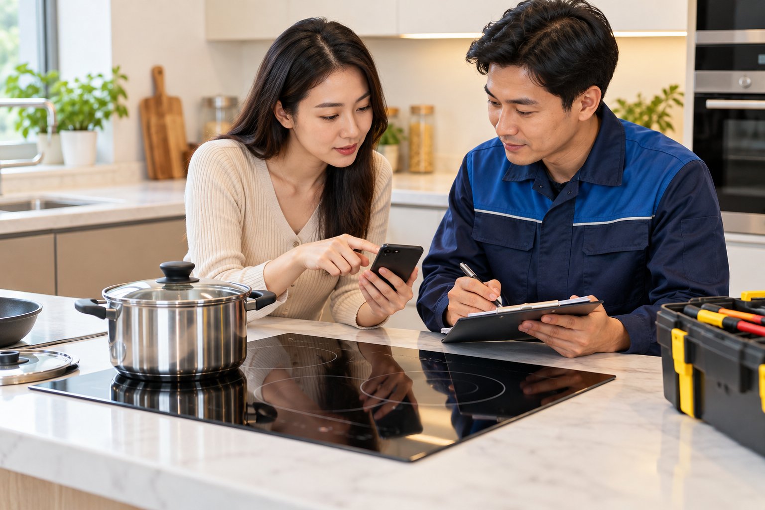 Bếp từ nóng chậm dù nhận nồi: Nguyên nhân và cách kiểm tra 4 Ảnh minh hoạ: Bếp từ nóng chậm dù nhận nồi: Nguyên nhân và cách kiểm tra