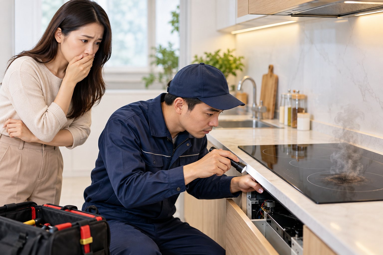 Bếp từ lỗi sau khi mất điện: Kiểm tra an toàn 3 Ảnh minh hoạ: Bếp từ lỗi sau khi mất điện: Kiểm tra an toàn