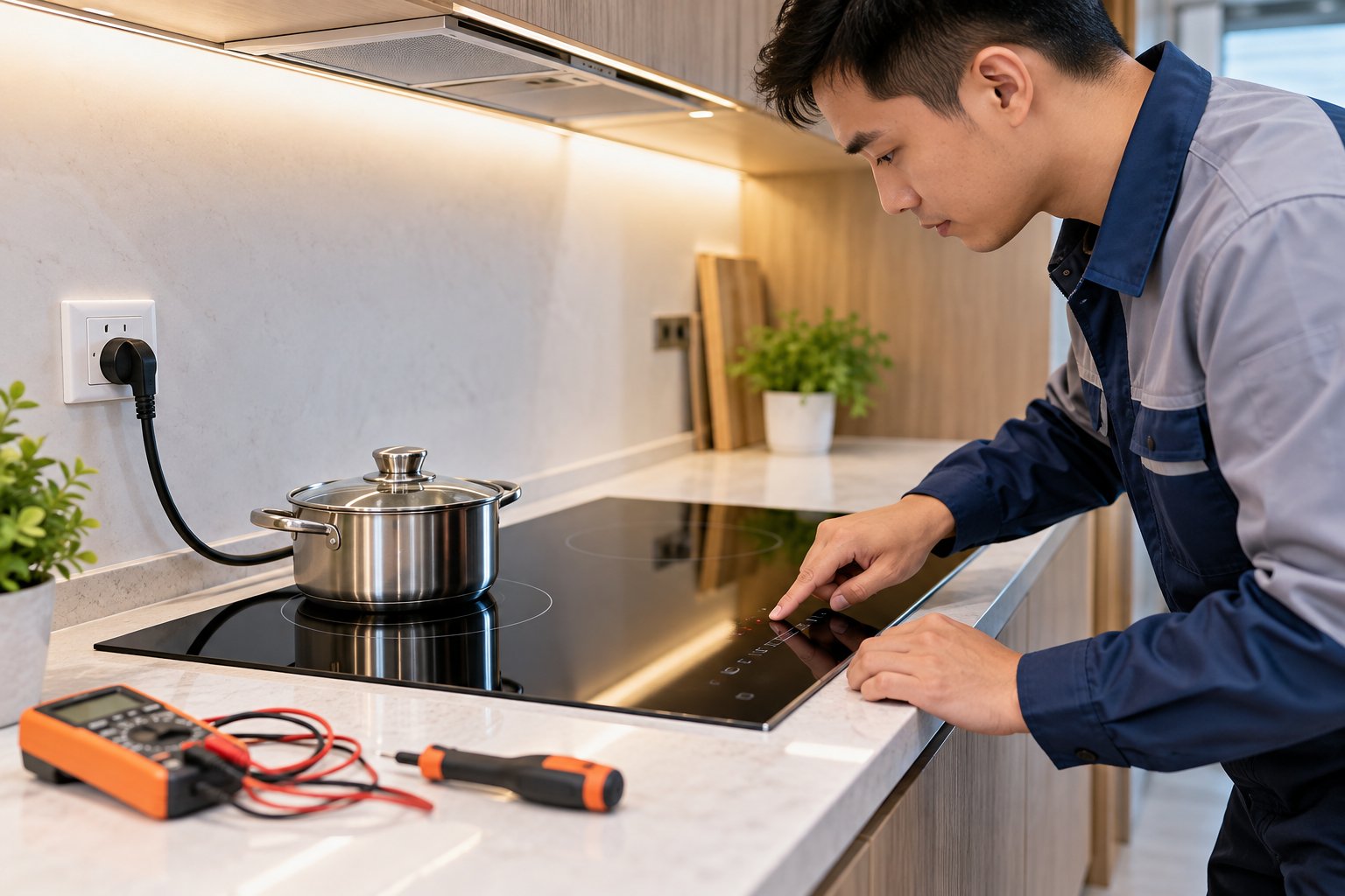Kiểm tra bếp từ sau khi chuyển nhà: Checklist an toàn 3 Ảnh minh hoạ: Kiểm tra bếp từ sau khi chuyển nhà: Checklist an toàn