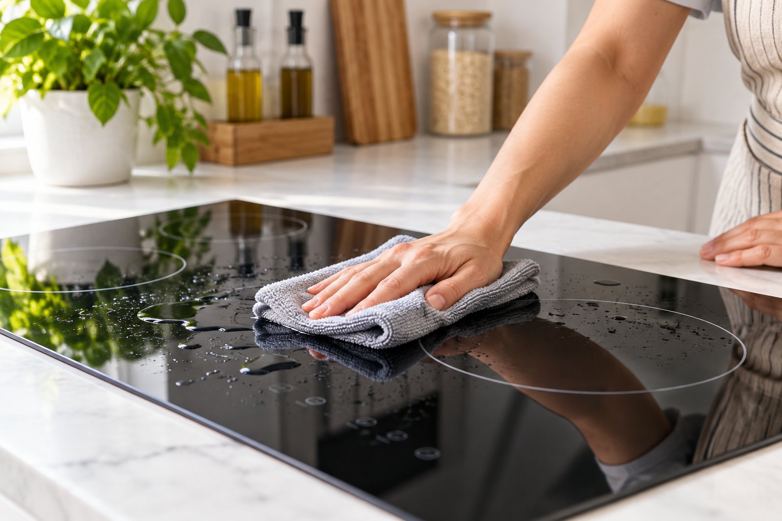Nước tràn vào bếp từ: Ngắt điện và xử lý an toàn 2 Ảnh minh hoạ: Nước tràn vào bếp từ: Ngắt điện và xử lý an toàn